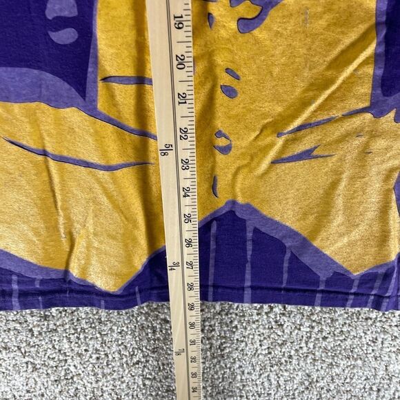 The Joker Shirt Mens 2XL XXL Purple Suite DC Comics Cotton Casual Antihero Logo - Picture 4 of 7